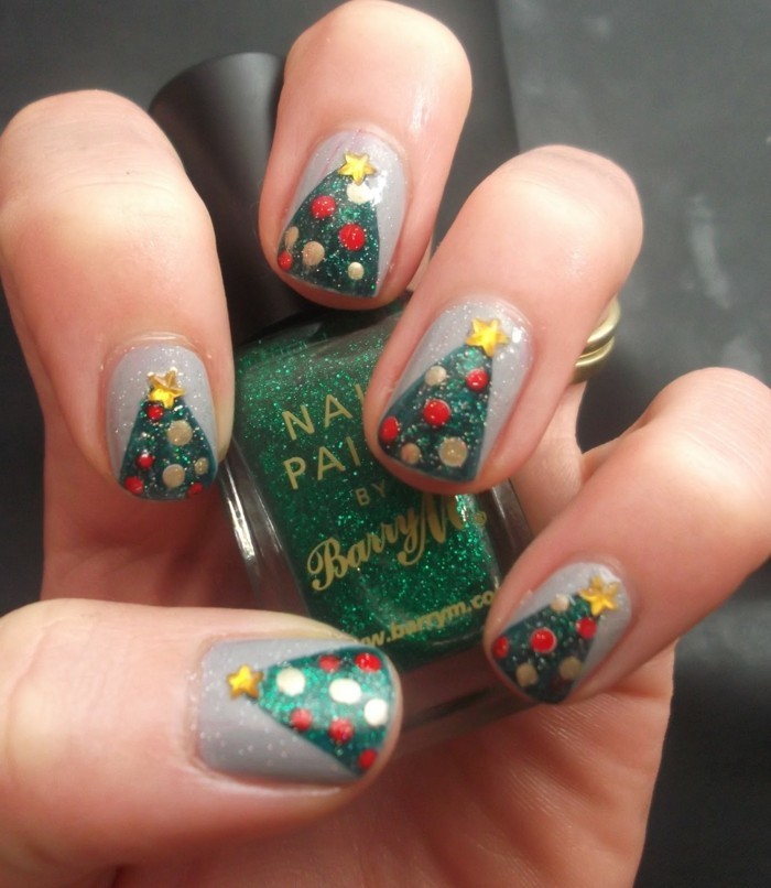 Nageldesign Weihnachten 101 Inspirierende Fingernagel Ideen