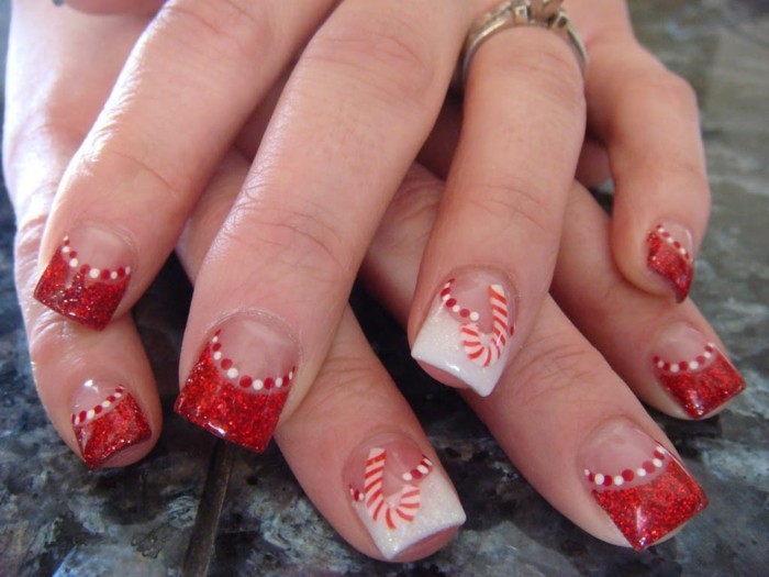 Nageldesign Weihnachten 101 Inspirierende Fingernagel Ideen