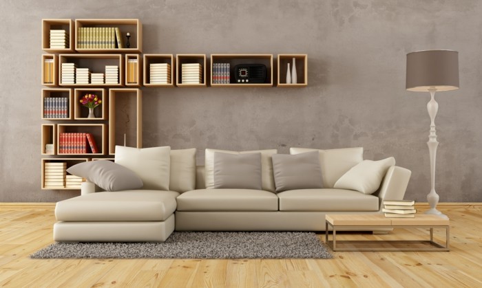schoene sofas wohnzimmer einrichten grauer teppich