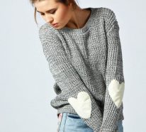 Der Modetrend für die kalten Wintertage – Grauer Pullover