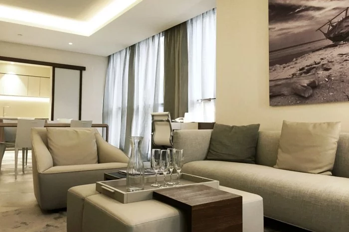 moderne sofas polyester sofastoff wohnideen