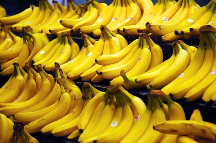 banane naehwerte gelbe bananen
