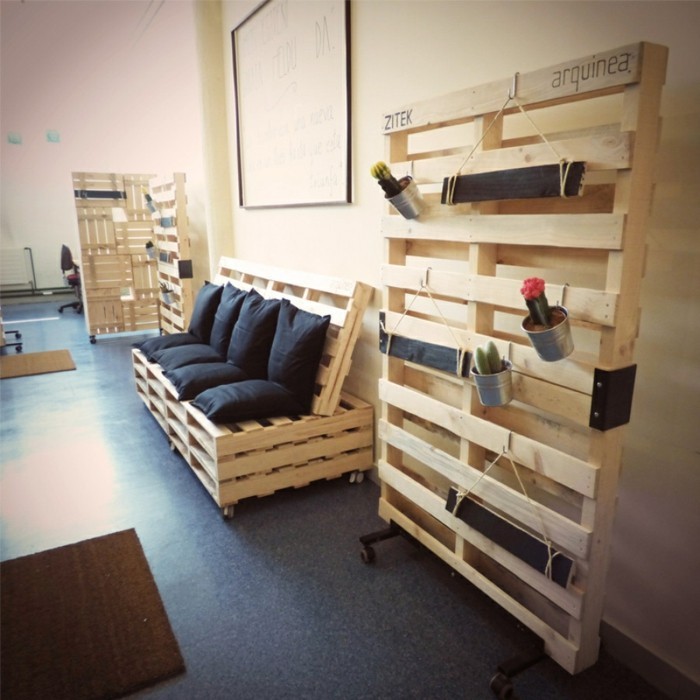 1001+ originelle Palettenmöbel Ideen zum Selberbauen