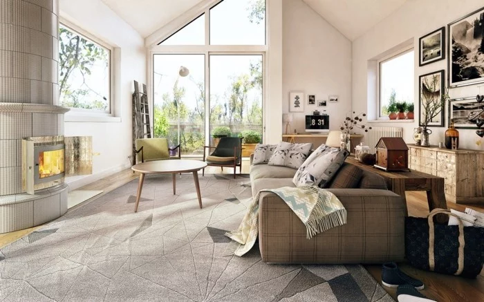 skandinavisch einrichten wohnzimmer design dekoideen