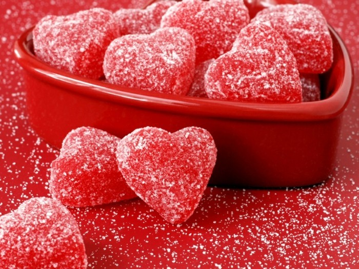 valentinstagsgeschenk ideen herzen bonbons selber machen
