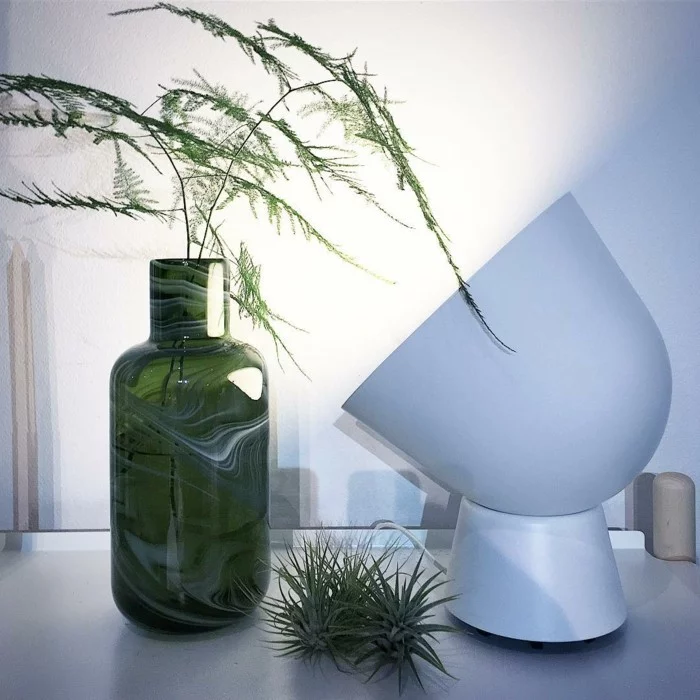 ikea neuheiten glasvase tischleuchte innovativ recycled zimmerpflanze
