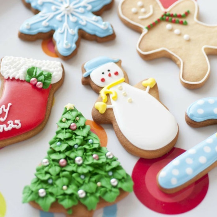 kekse backen lustige figuren weihnachten