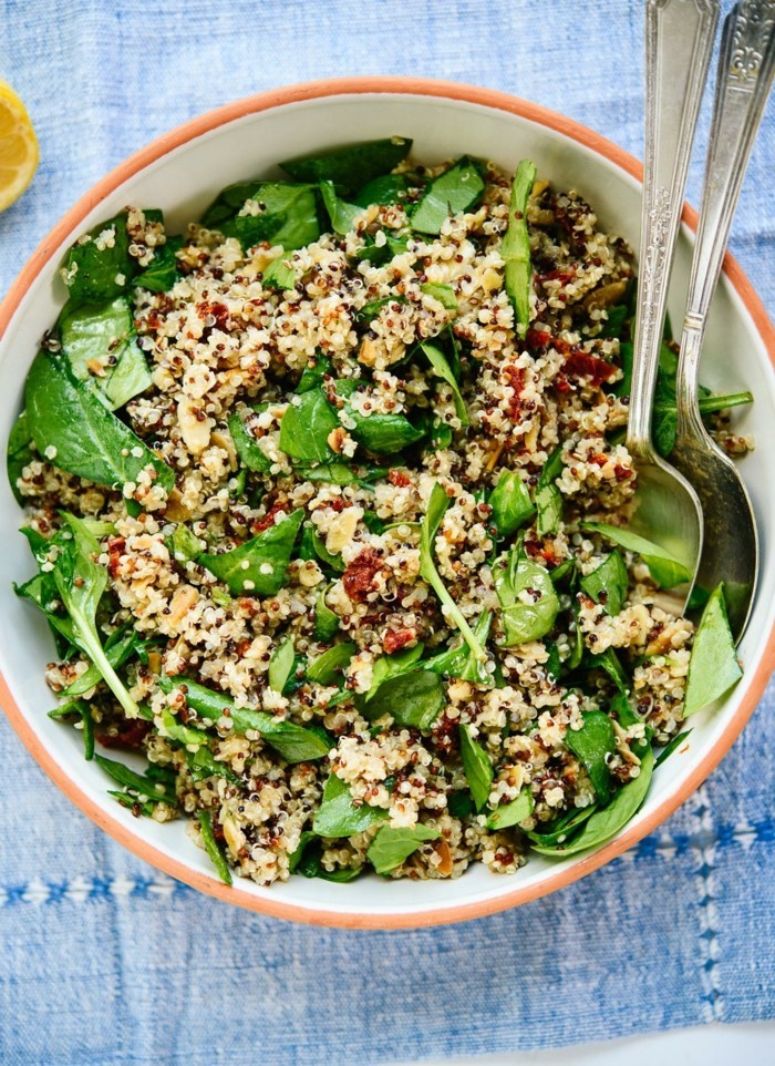 quinoa naehwerte spinach