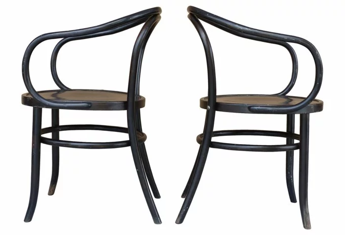 thonet stühle designklassiker gebogenes massivholz buchenholz kaffeehausstuhl