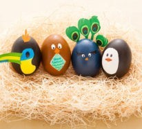 45 coole Ideen, wie man Ostereier gestalten und witzige Eier Gesichter malen kann