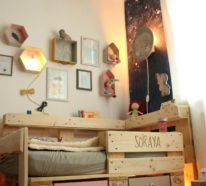 Kinderbett aus Europaletten – Palettenmöbel DIY von Saris Garage