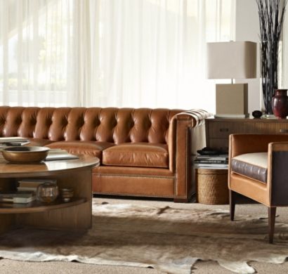 Einrichtungstipps mit Leder: Die neusten Tendenzen 2017