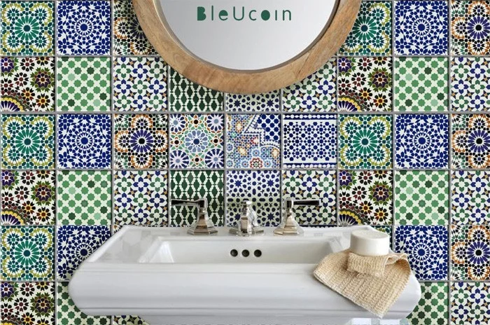 marokkanische fliesen zementfliesen interirdesign ideen wohnung design anders denken mosaik fliesen