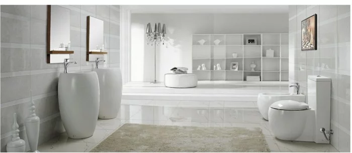 modern stilvoll badezimmer