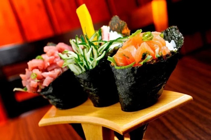 temaki sushi zutaten
