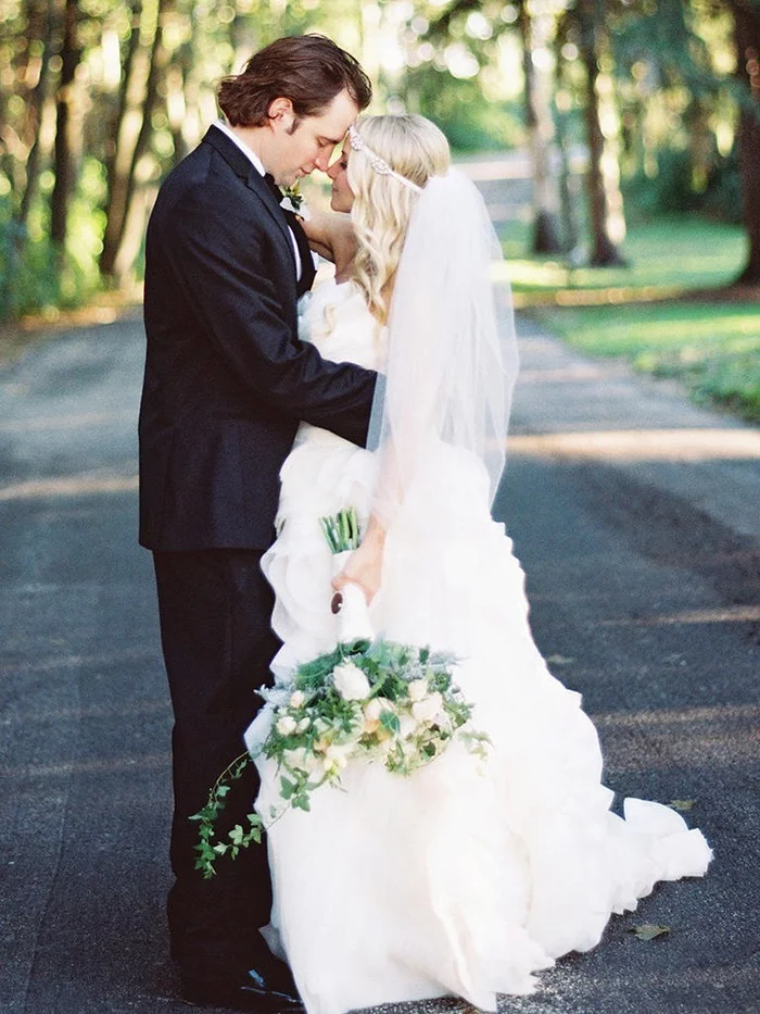 brautfrisuren mit schleier vintage hochzeitsideen lang und romantisch