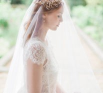 101 Hochzeitsideen für Brautfrisuren mit Schleier- weil das Klassische immer aktuell ist