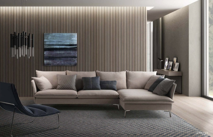 designer möbel polstermöbel creme farbe wohnzimmer ideen