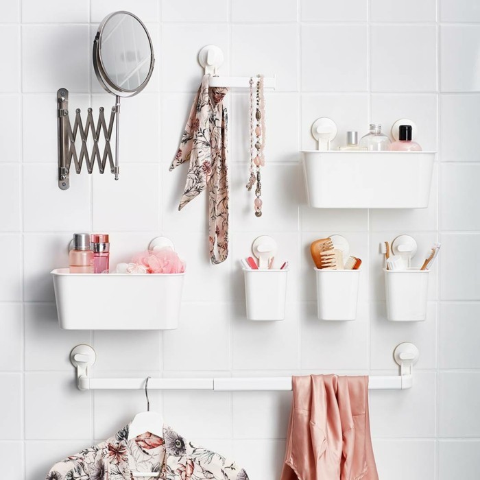 Badeaccessoires einfach und unkompliziert befestigen