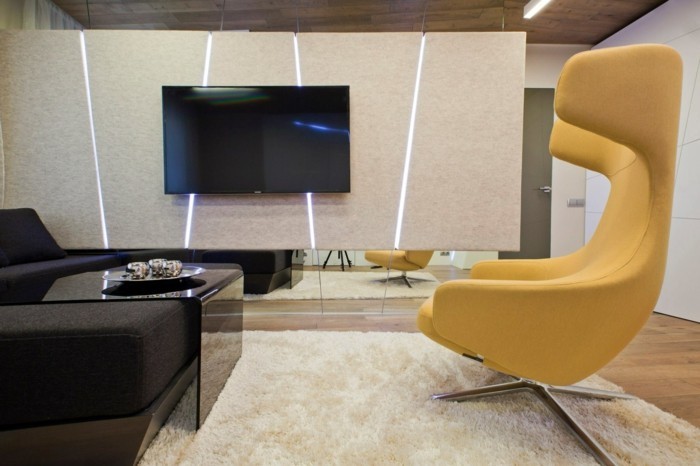 modernes wohnen moderne und funktionale möbel und frische farbkombinationen