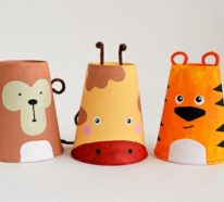 Basteln mit Kindern: Kreative Bastelideen aus Papp- und Plastikbechern zum Selbermachen