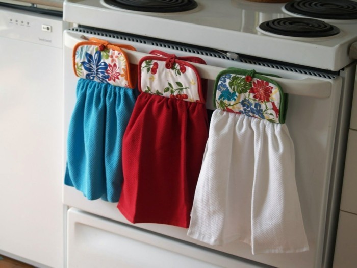 tipps und tricks für die küche die tücher aufbewahren