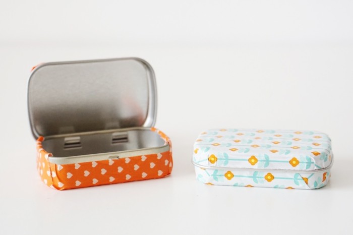 washi tape ideen für dekorieren pfeffermintdosen