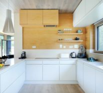 Moderne Küche in U-Form – Kochkomfort inmitten von modernen Designs