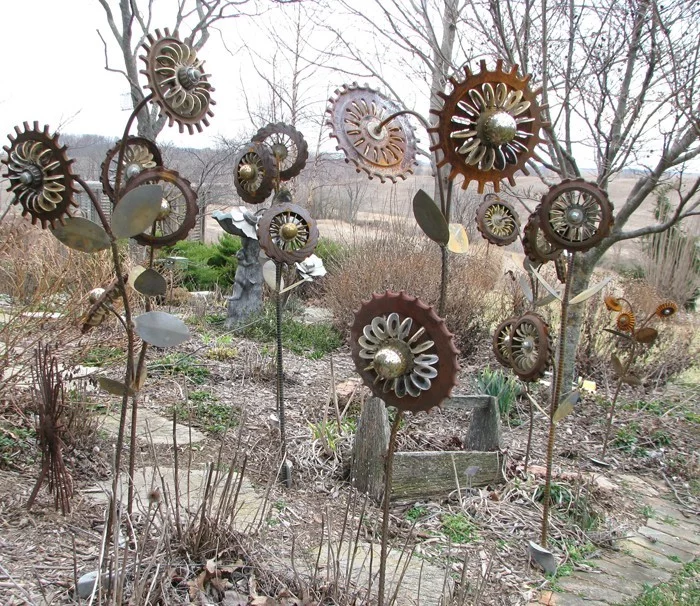 Verwunderlich Ausgefallene Gartendeko Upcycling Ideen Garten Bilder