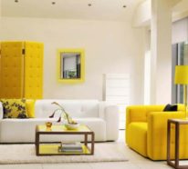 42 sommerliche Beispiele für Gelbtöne und Akzente in der Raumgestaltung