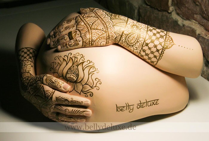 gipsabdruck babybauch henna