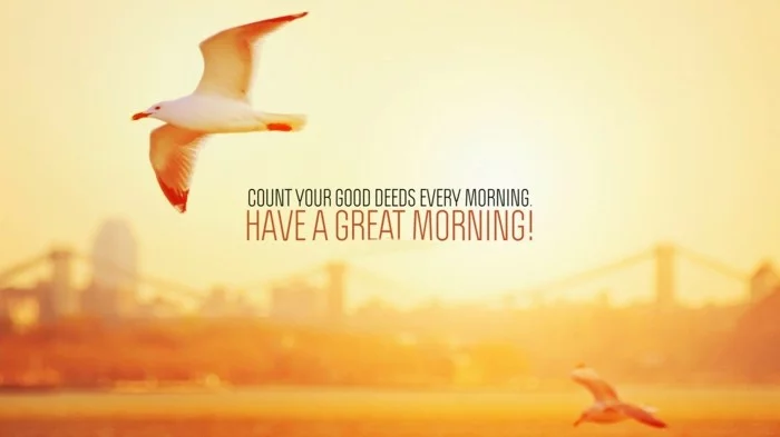 morgen affirmationen good morning greeting