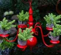 Gartendeko selbstgemacht – 53 Ideen für Leuchter und andere Hängedeko in der Gartengestaltung
