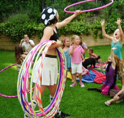 30 Bastelideen für den Sommer oder wie ein Hula Hoop Reifen in Gebrauch