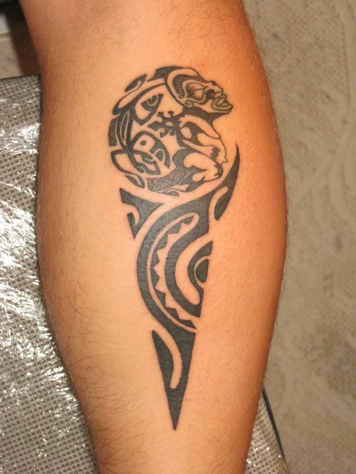 maori tattoo idee tribal motive männer tätowierung