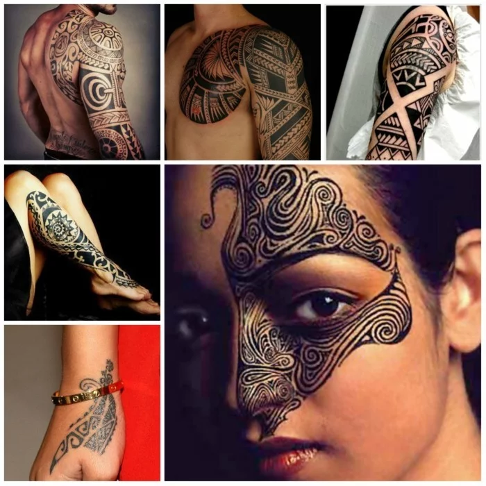 maori tattoo ideen frauen männer tätowierung