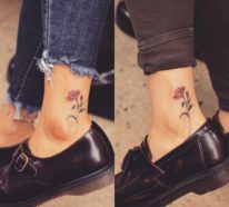 Tattoo Knöchel – 65 Tätowierungen, die auf sich andeuten und eine schöne Präsenz machen