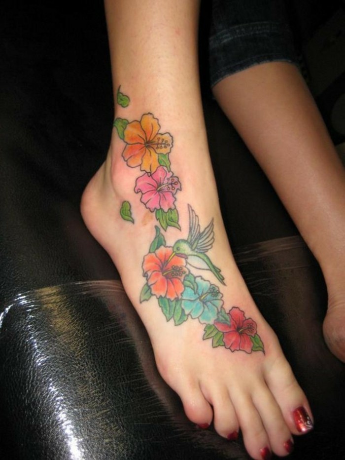 schöne tattoos florale muster für frauen