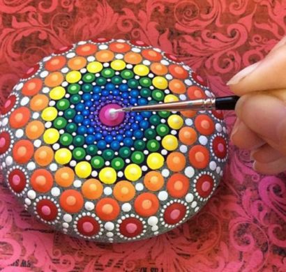 Steine bemalen: 101 Ideen für eine wunderschöne DIY Dekoration
