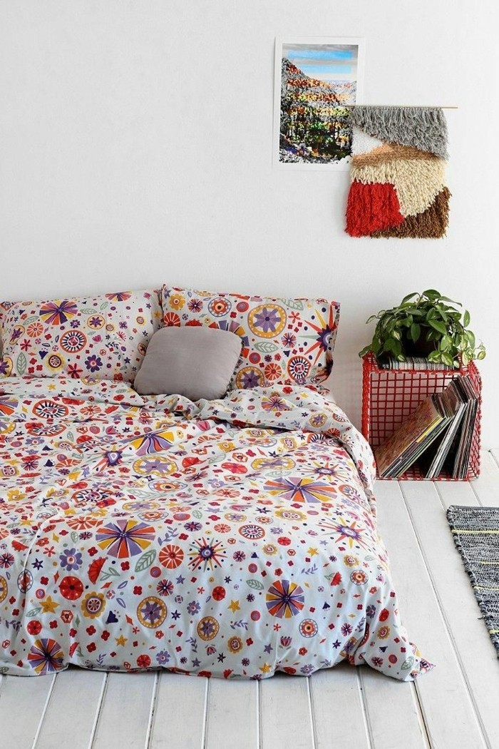 trends für den kommenden herbst schöne ideen für das schlafzimmer farbige bettwäsche