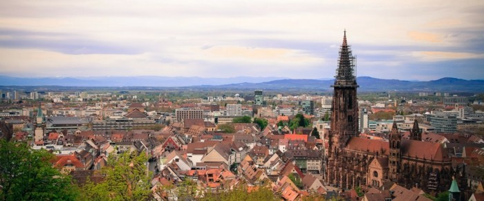 Freiburg stadtansicht