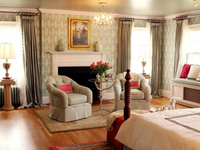 gardinen schlafzimmer für ein luxuriöses und elegantes ambiente