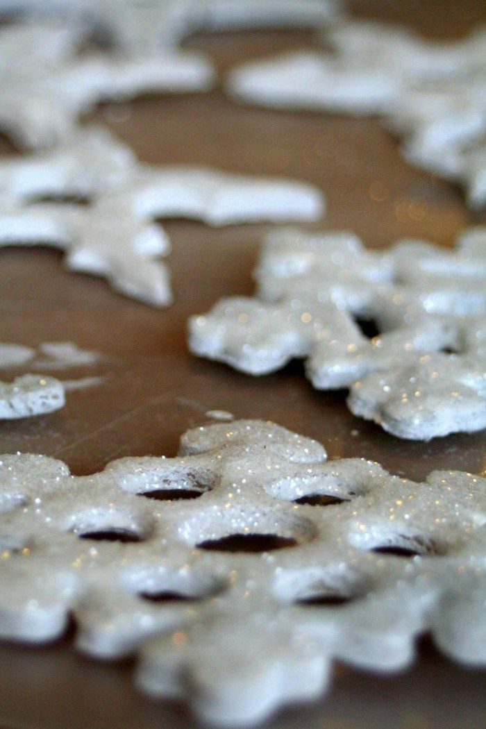 kreativ basteln ausgefallene deko zu weihnachten aus salzteig selber machen