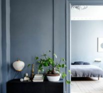 Trendige Farben: Fabelhafte Schlafzimmergestaltung in Grau-Blau