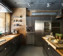 Ziegelwand – 55 Ideen, wie Sie die moderne Küche aufwerten