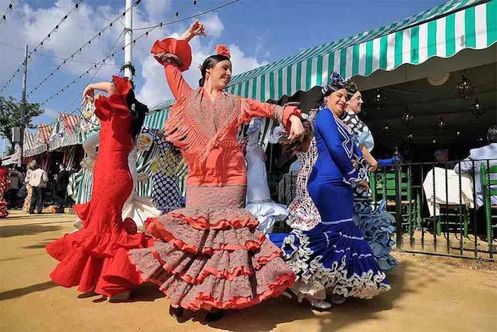 Flamenco Tanz Frauen