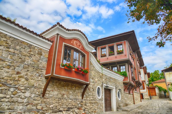 Plovdiv Stadthäuser