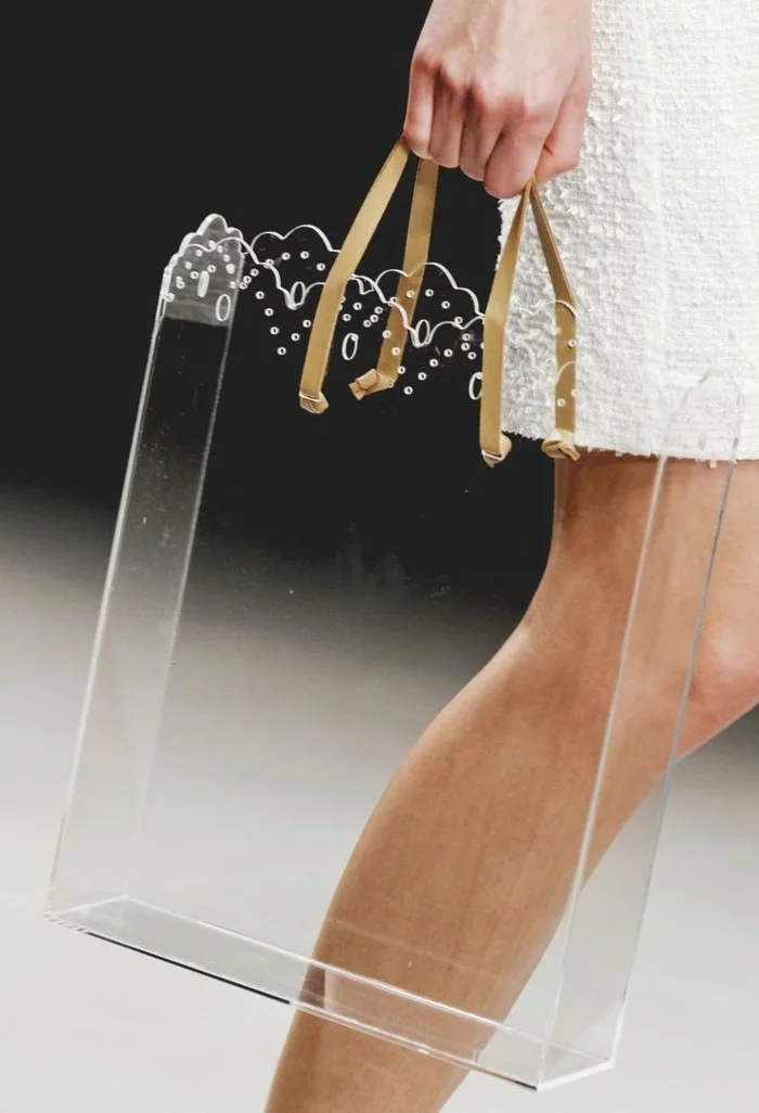 Schmuck basteln aus Acryl und Plexiglas tasche