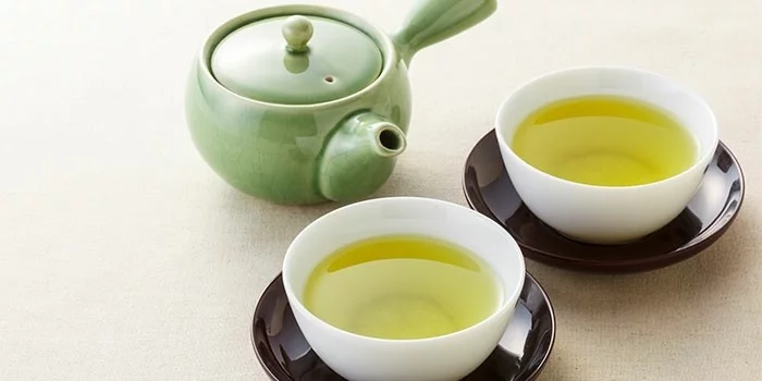Tasse grüner Tee stoppt den Heißhunger macht schlank