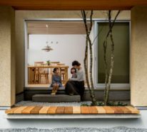 Moderne Architektur: ein Familienhaus in der japanischen Provinz Shiga